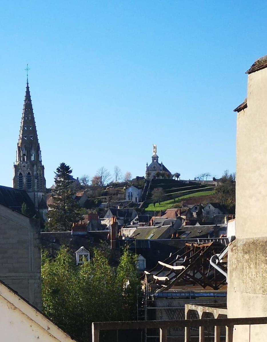 Chambres Avec Salle De Bains Et Cuisine En Centre Ville Argenton Sur Creuse Luaran gambar
