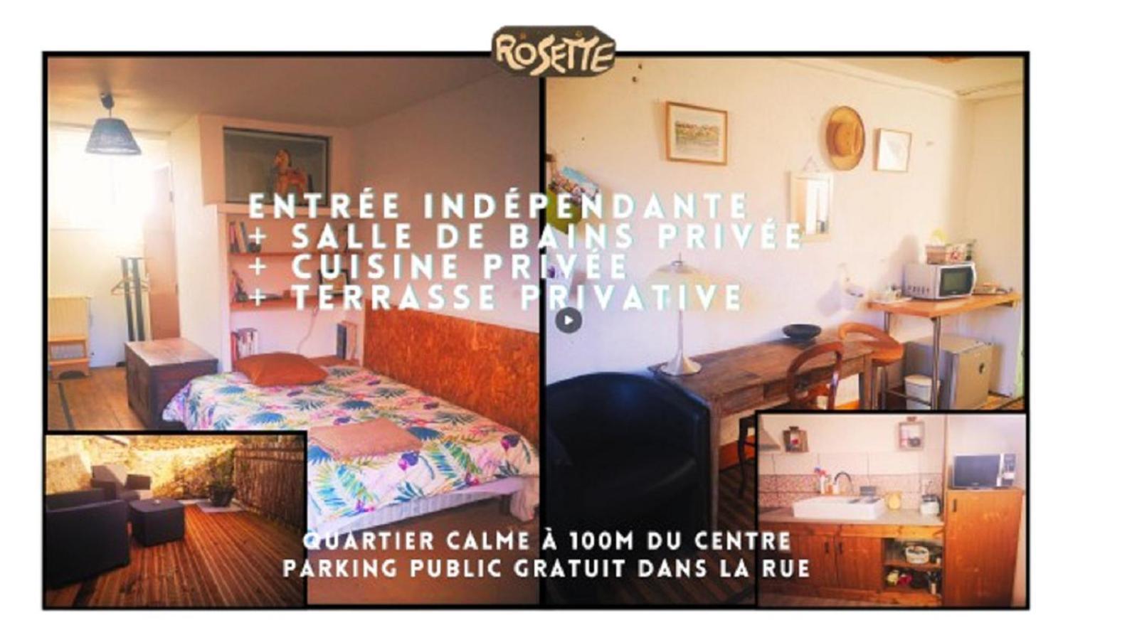 Chambres Avec Salle De Bains Et Cuisine En Centre Ville Argenton Sur Creuse Luaran gambar
