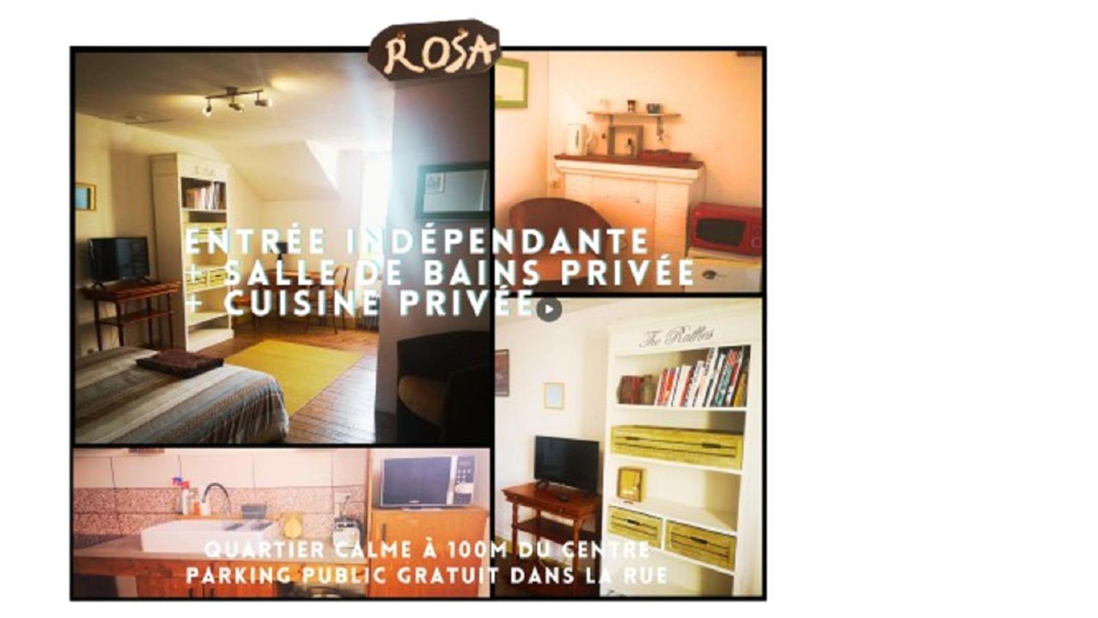 Chambres Avec Salle De Bains Et Cuisine En Centre Ville Argenton Sur Creuse Luaran gambar